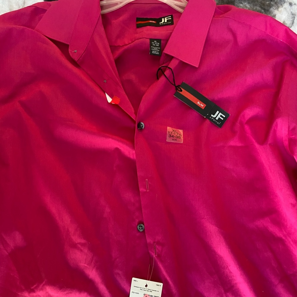 Pink dress shirt